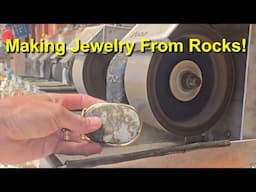 Making Belt Buckles from Mt. Baker Lightning Quartz | Lapidary Gold Ore Jewelry