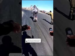 The FUTURE of F1?! #electricunicycles