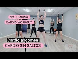 CARDIO SIN SALTOS PARA PRINCIPIANTES | NO JUMPING CARDIO WORKOUT |