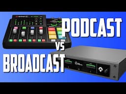 Broadcast Gear vs Podcast Gear - What is the Difference ?