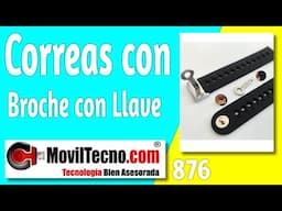 ✅ Correa RELOJ Cierre de Seguridad con LLAVE【🔴 MovilTecno 876 】