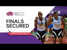 Botswana clock 3:01.23 in the men’s 4x400m to win their heat | World Athletics Relays Guangzhou 25
