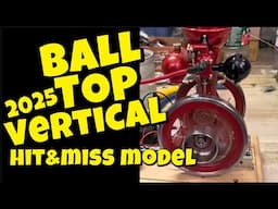 OKMO B01 Ball top engine - desktop hit & miss engine preview  preorder Microcosm
