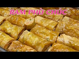 Ram Phù Chúc (Tàu Hũ Ky) Chiên Giòn -  Fried Bean Curd Skin Rolls