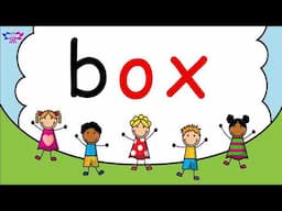 CVC ox blending | Word family -ox | Letter 'o' blending (ox) | CVC words | The Infinite Academy