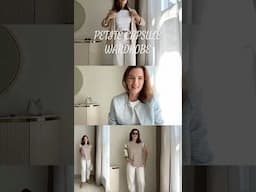 Petite capsule wardrobe #fashionshorts #ootd #capsulewardrobe #sustainablefashion