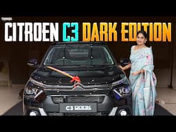 Citroen C3 Dark Edition Car Review | Telugu Car Review | Citroen C3 Car Review | V automobiles