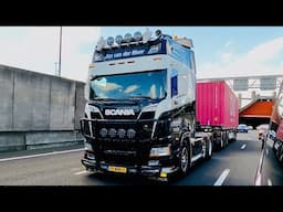 Trucks at Europaweg Rotterdam
