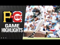 Pirates vs. Cubs Game Highlights (6/15/25) | MLB Highlights