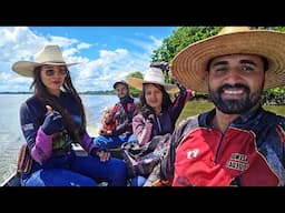 REUNIMOS A TURMA E FOMOS ATRÁS DOS GIGANTES 🎣 @FernandaAtaide @Fazenda3quedas XinguRustico
