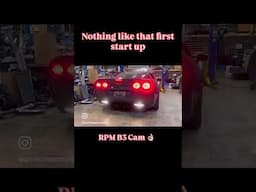 First start up on new 427 with RPM B3 cam