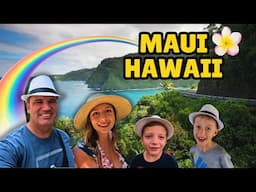 Epic Day on Maui 🌺 Road to Hana Adventure with Kids