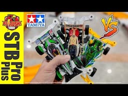 Spears Battle Epik! Ray Spear vs Duo Cross Spear | Test Run Tamiya Mini 4WD Terbaru 2025