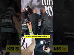 KSI SLAPS DILLON DANIS 🤯 #shorts