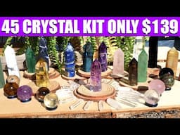 45 Crystal Collectors Kit only $139