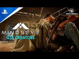 MINDSEYE First Gameplay | New OPEN WORLD SINGLE PLAYER by GTA Creator coming in 2025