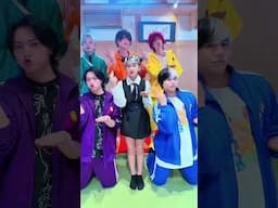 リアルピースさん✖︎MINO CHANGでスシダンス踊った！🍣 みんなダンスうまい🤩@リアルピース @MINOCHANG59 #キミのことがすし