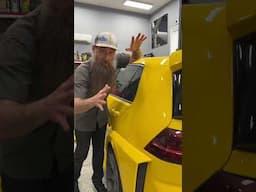 Yellow RS3 SWAP Golf R 1 YEAR LATER #shorts  #audi  #automobile #mechanic #tecnician #diy