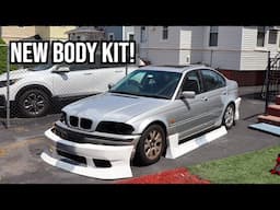 Installing A New BODY KIT On My BMW E46! EP. 4