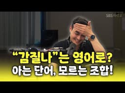 [피터의 진짜 영국식 영어] '너무 김질나!' 영국식 표현은?