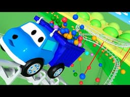 Ethan is Riding a Rollercoaster 🎢 Ethan the Dump Truck | Trucks for kids