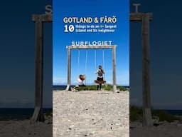 Discover 10 unforgettable ways to soak in the island life on Sweden's beautiful islands.