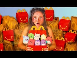 I Spent $300 on HAPPY MEALS To Find The *RAREST* SQUISHMALLOW!