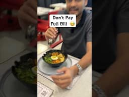 Don’t Pay Full Bill 😅