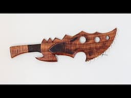 Making Kratos Blade of Chaos from God of War, Hawaiian style!