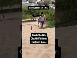 Inside The Life Of A NBA Trainer: The Sand Dunes #nba #nbatraining #basketball #nbatrainer
