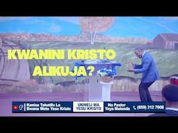 IBADA LA JUMAMOSI/ SOMO: HABARI YA KUFUFUKA KWA YESU ILISIKILIKA KAMA UPUUZI/ LUKA 24-11-12