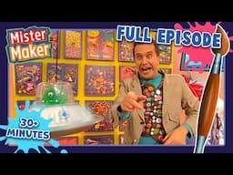 Mister Maker 🎨 Series 3, Episode 3-4 | DOUBLE FULL EPISODE - Arts & Crafts