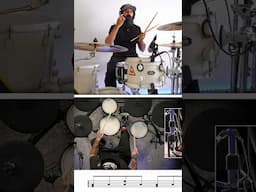 Having a beard like @ElEsteparioSiberiano and playing drums is not easy 😂 #drums #drumeo #drummer