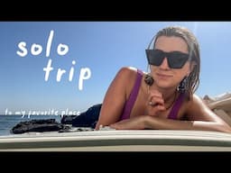 taking a solo trip + talking about something I'm nervous to