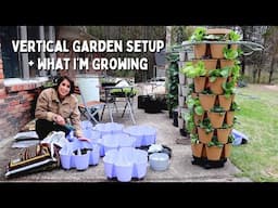 Setting Up My New GreenStalk Leaf Planter for Spring!