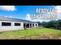 PREPARING FOR BRICK AND OAK - Garden finished before the house?!