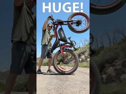 This bike is HUGE!