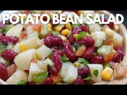 Potato Red Bean Salad: A Burst of Sunshine on Your Plate