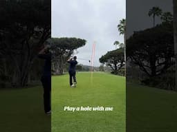 Come play a cool par 5 with me and see what score we can land. #everybodysgolf #golf #golfwithme