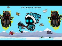 All Animals Evolution With Legendary Winter Reaper (EvoWorld.io)