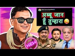 🆕SIGMA MALE RETURNS 😎🔥Major Gaurav Arya Indian Media Best Viral Funny Angry Comedy Thug Life Moments