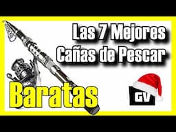 🎣🔥 Las 7 MEJORES Cañas de Pescar BUENAS y BARATAS de Amazon [2025]✅[Calidad/Precio] Telescópicas