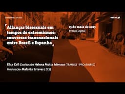 Alianças bissexuais em tempos de extremismos: conversas transnacionais entre Brasil e Espanha
