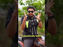 AirBag for Bike💥 Airbag Vest #bike #ridinggear #thegeekindia