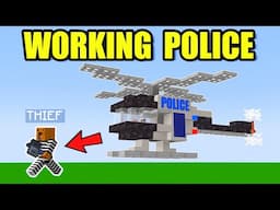 Make A Fully Working POLICE STATION in Minecraft!