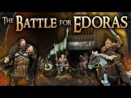 Battle of Edoras! Rohan Vs Isengard! Middle Earth SBG Battle Report