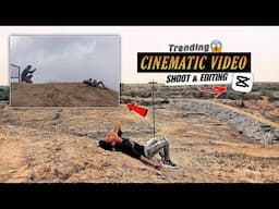 Instagram Trending Cinematic Video Shoot Or Editing | Mobile Shoot & Edit Cinematic Video In Capcut