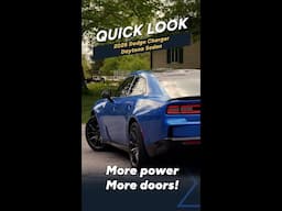 Have you seen the 2026 Dodge Charger Daytona Sedan?