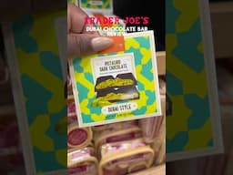 Trader Joe’s fumbled the ball 🤯 #dubaichocolate #traderjoes #foodreview