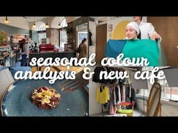 Seasonal colour analysis & a new cafe | Edinburgh vlog